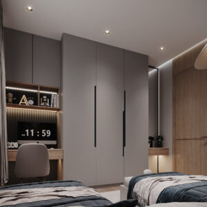 Modern Minimal Wardrobe