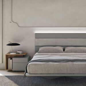 Minimalist Floating King Bed Set