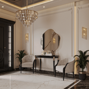 Luxury Foyer Bedroom Chair