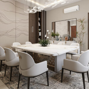 Luxury 8-Seater Dining Set