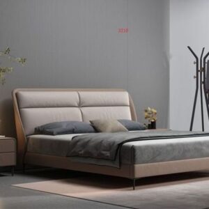 Modern Two-Tone King Bed