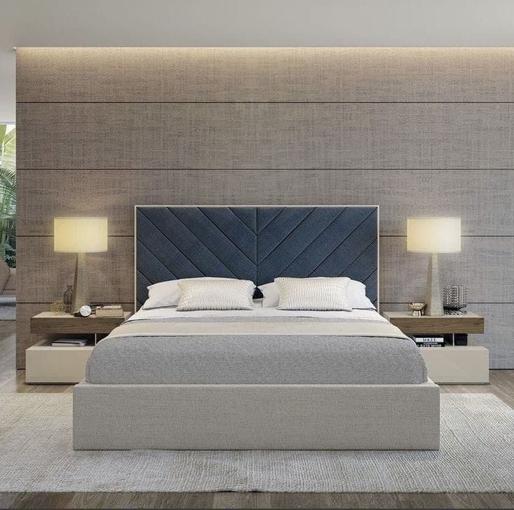 Modern King Bed Set