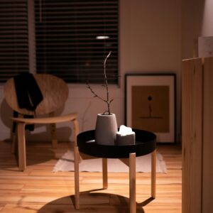 Round Coffee Table – Wood